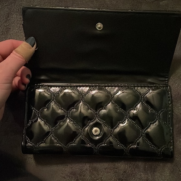 Black fashion wallet - Picture 3 of 7